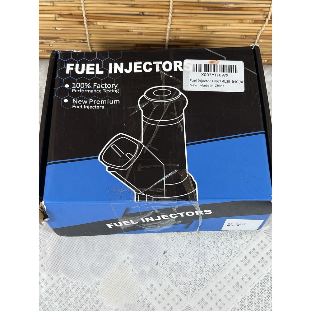 Fuel Injector FJ867 4L3E-B4C (8) for Ford